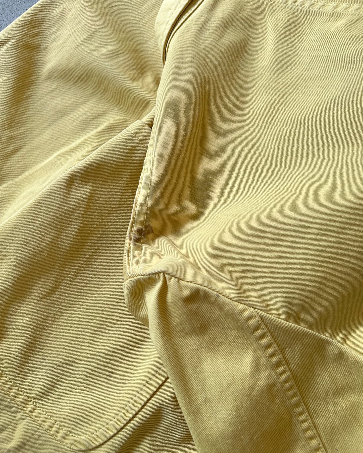 1980s - Yellow Polo RL Double Breasted Blazer - 44