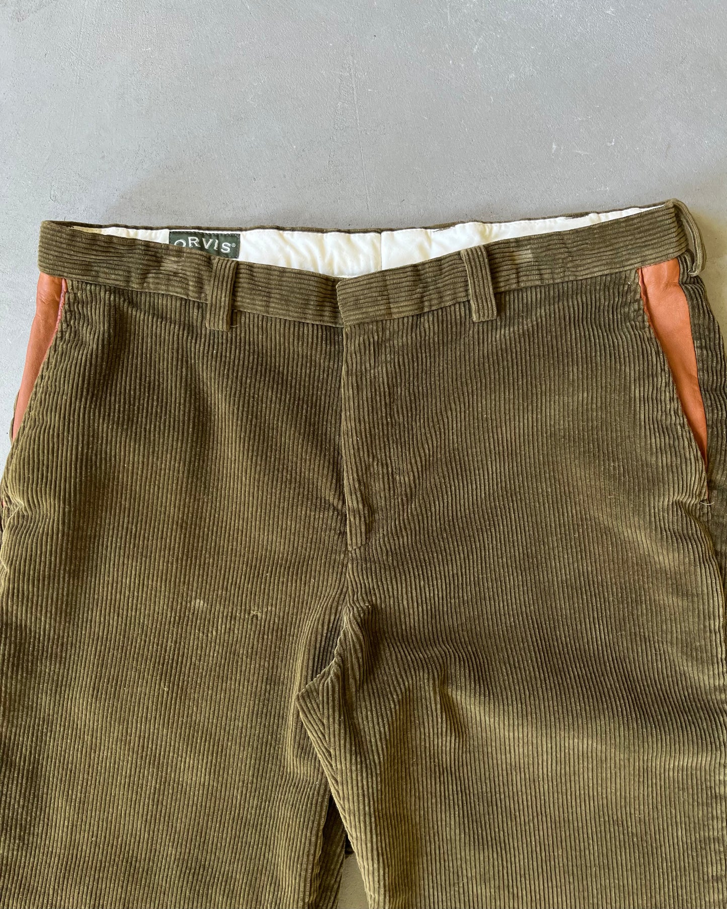 1990s - Green Orvis Corduroy Pants - 37x31
