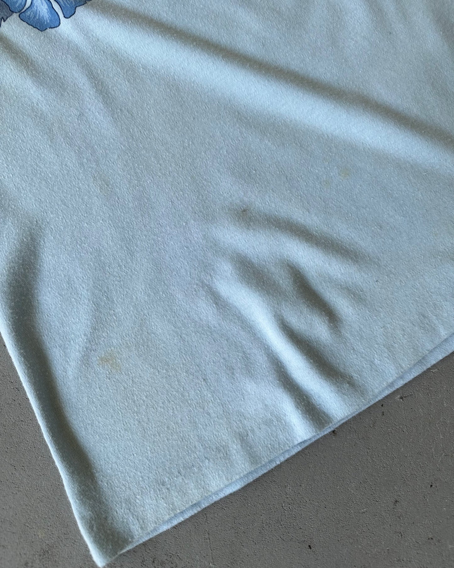 1980s - Light Blue Surf T-Shirt - S