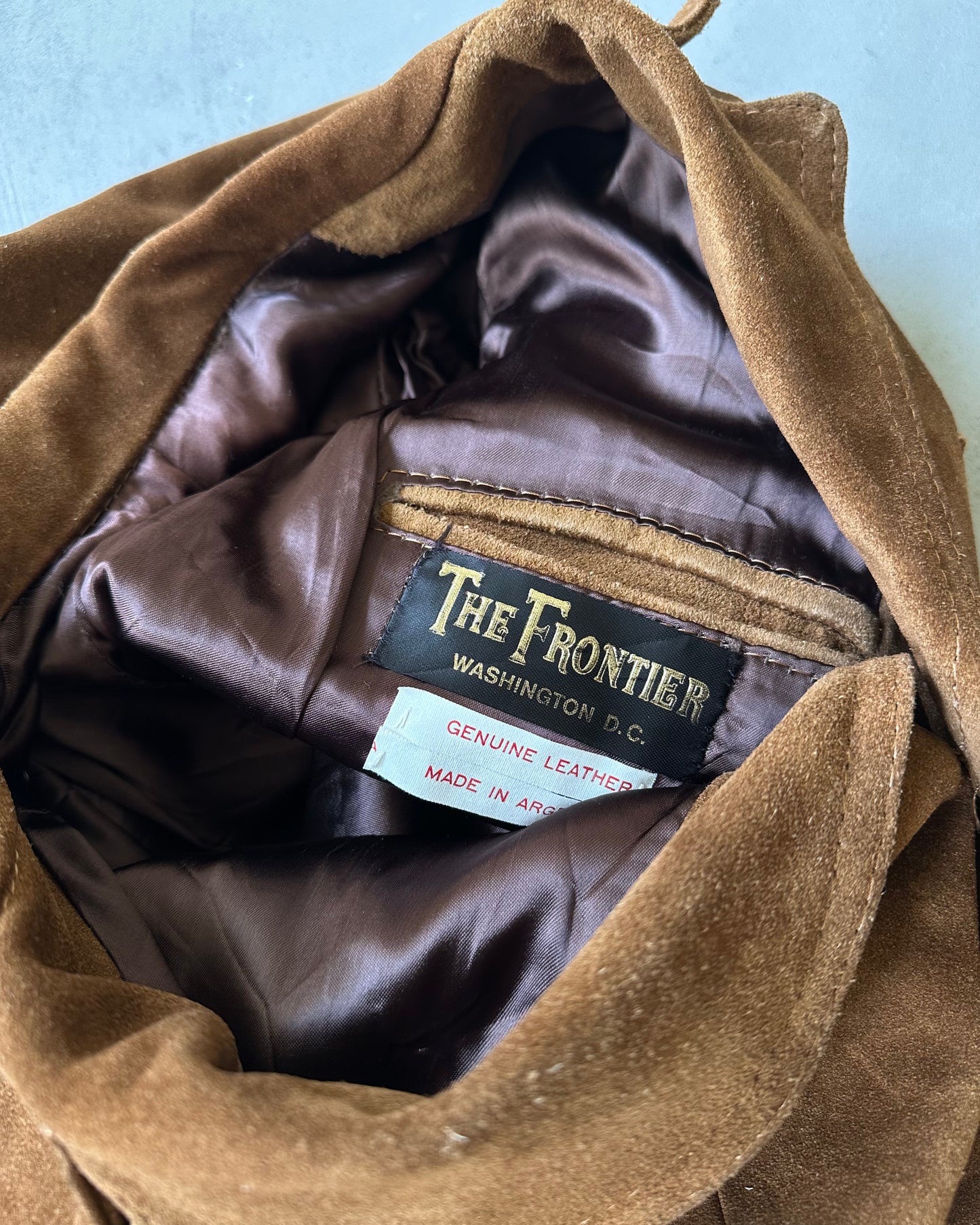 1970s - Brown Suede Jacket - 40
