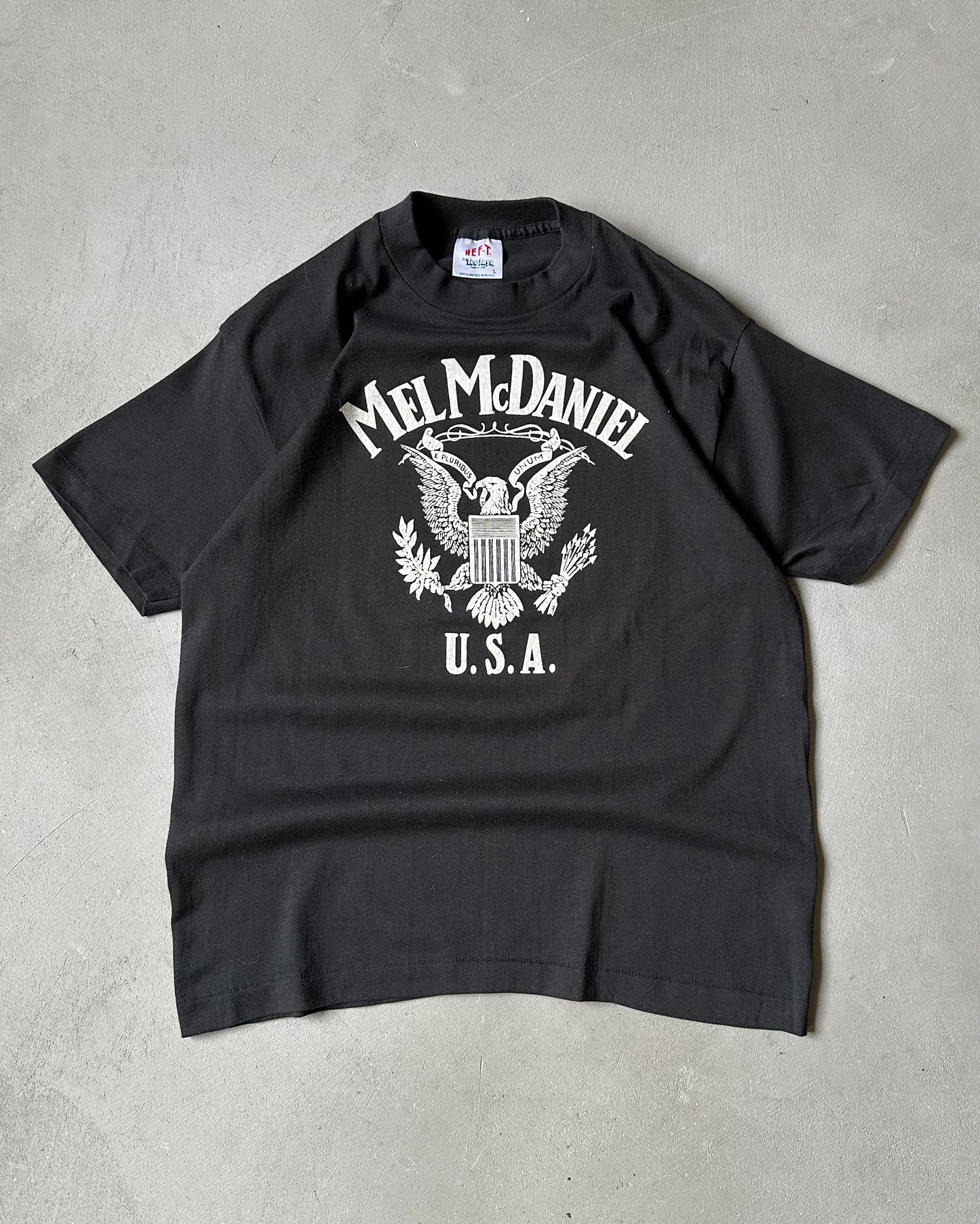 1980s - Black Mel McDaniel T-Shirt - M