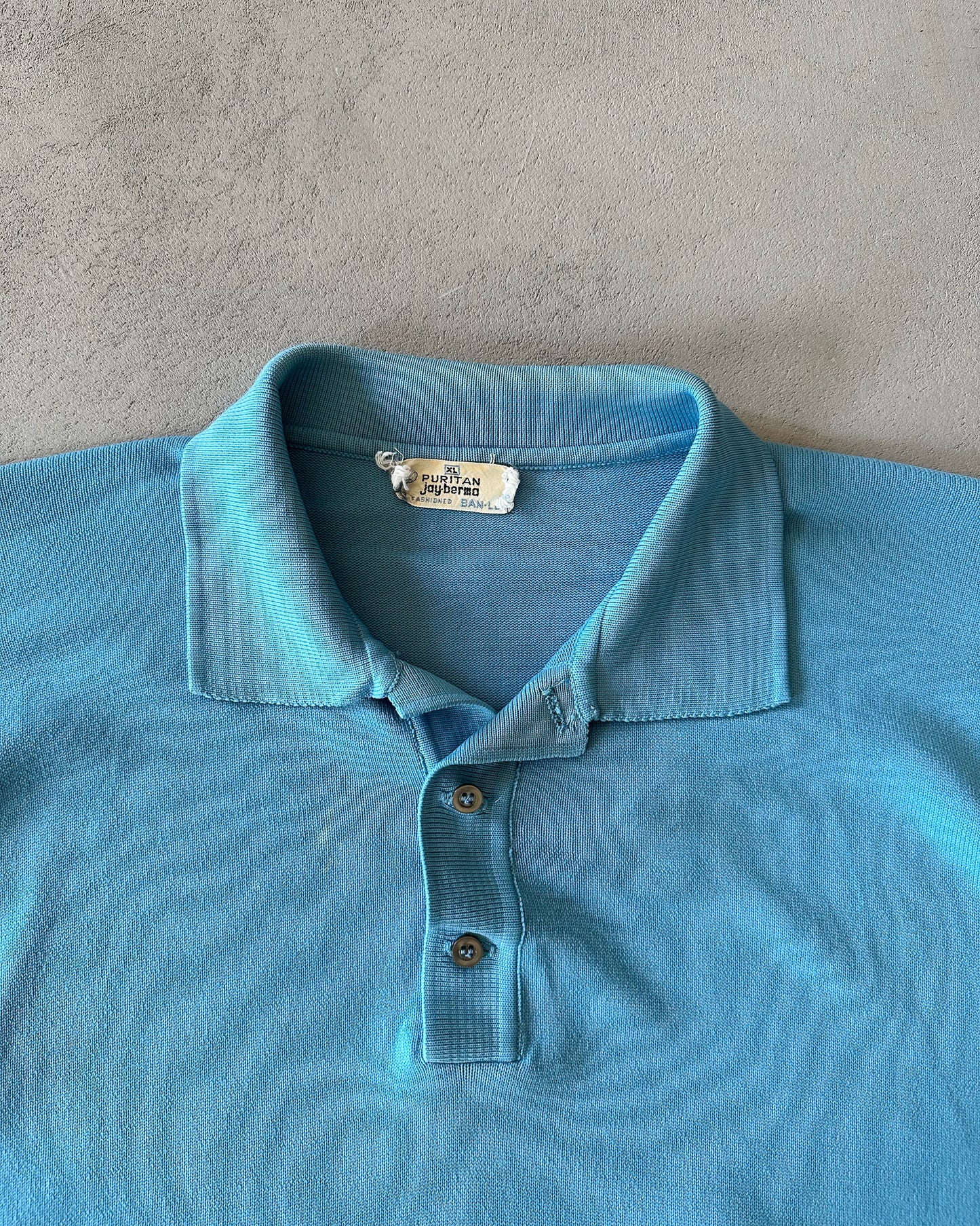 1970s - Blue Polo - L