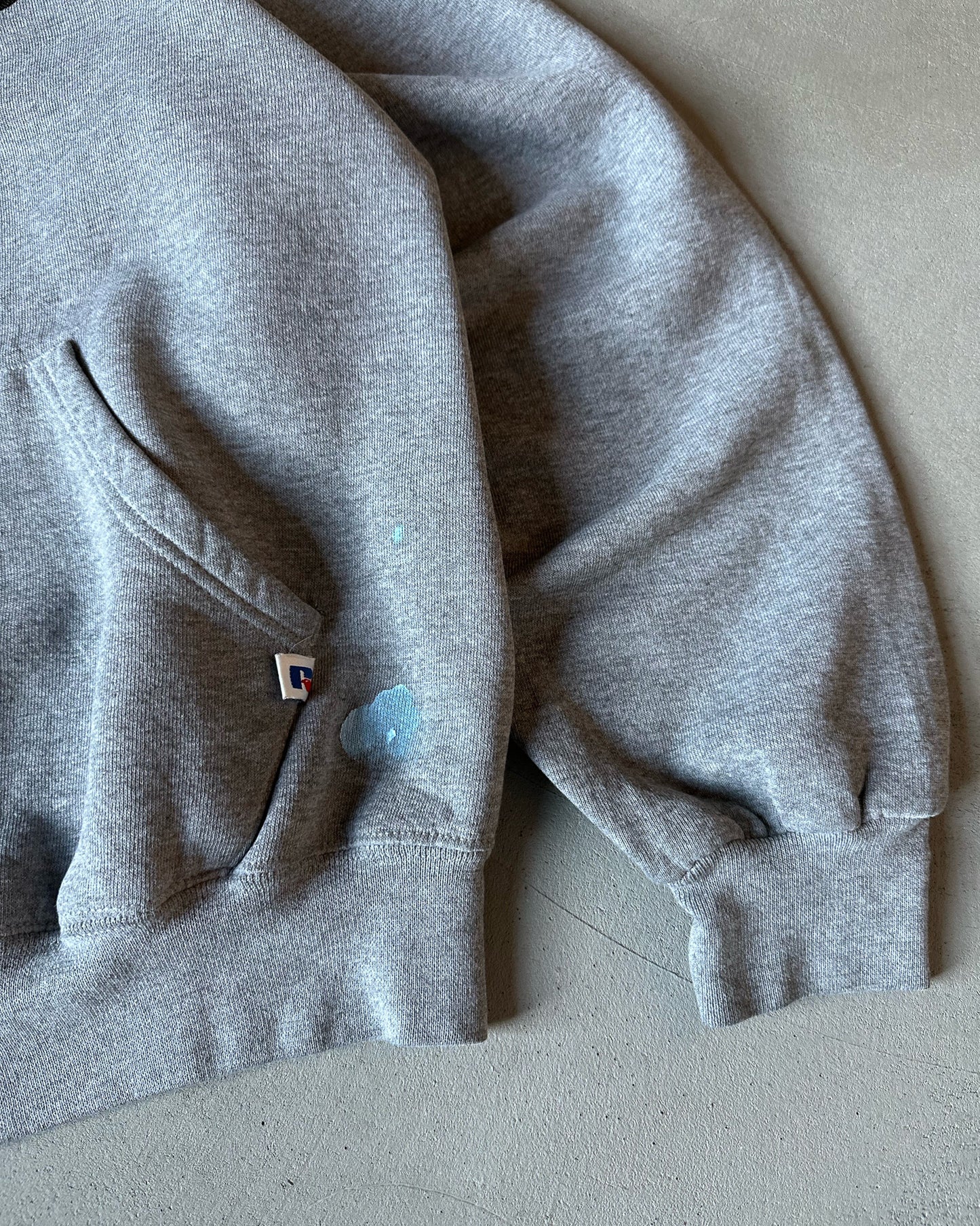 1990s - Grey Purdue Russell Hoodie - S