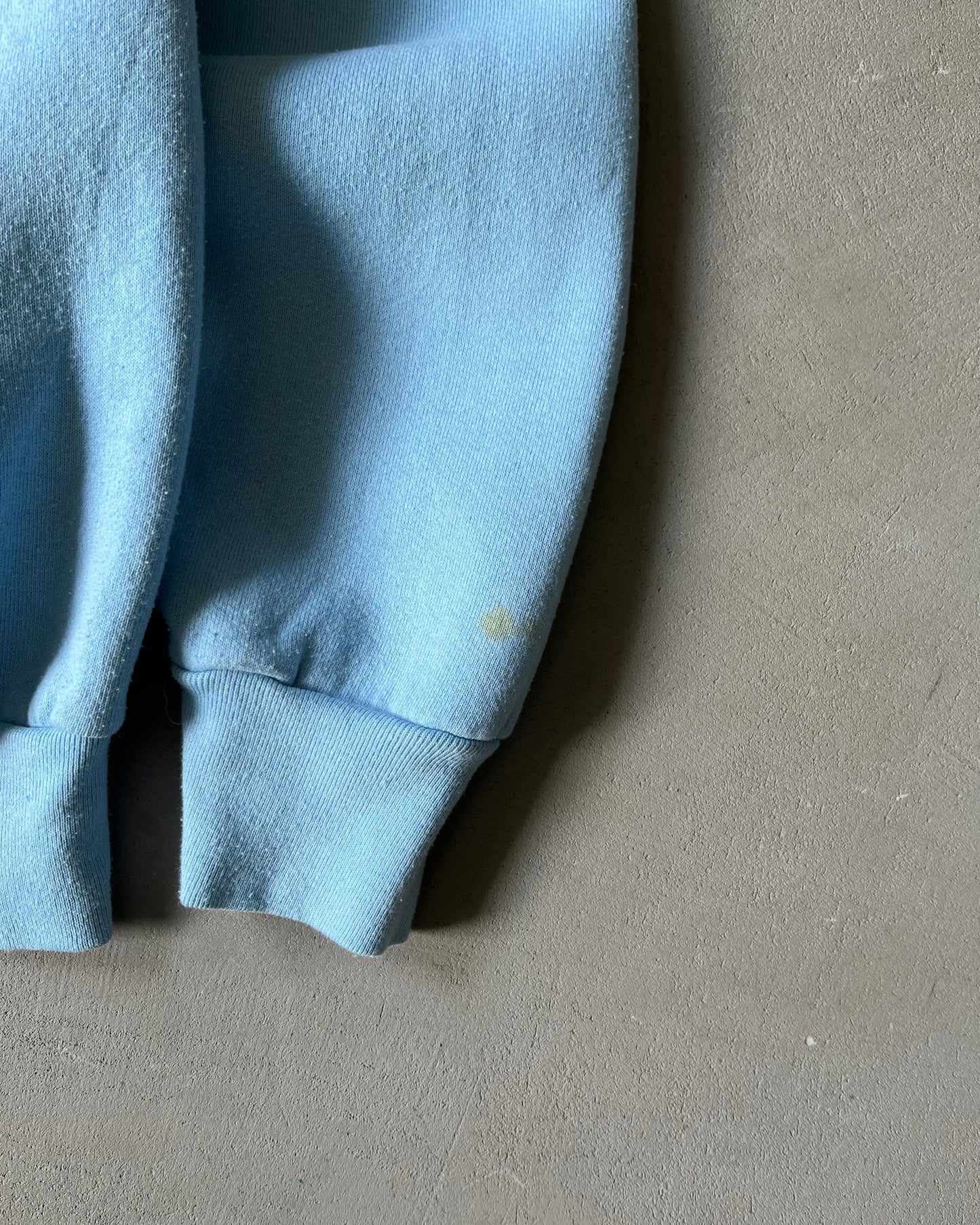 Années 80 - Sweat ras du cou Bear Path Inn bleu clair - M