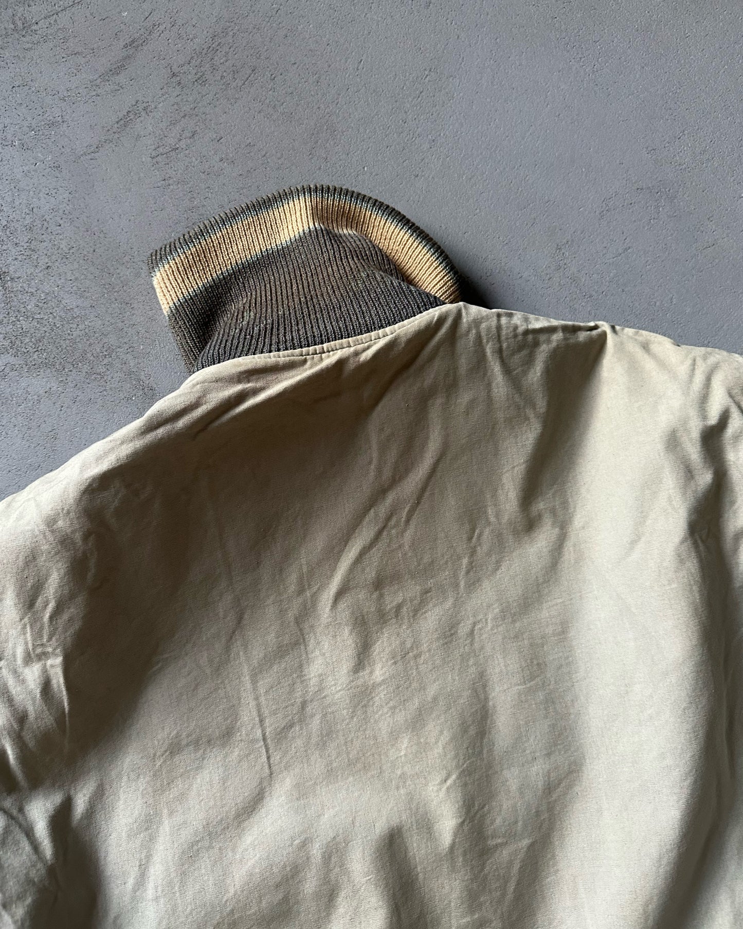 1960s - Charcoal Muhlenberg Reversible Varsity Jacket - S/M