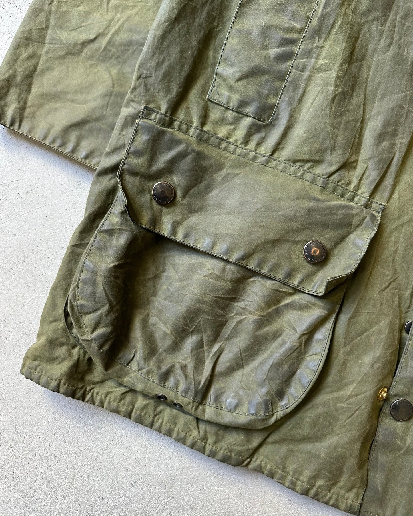 2000s - Green Barbour Beaufort Jacket - 40