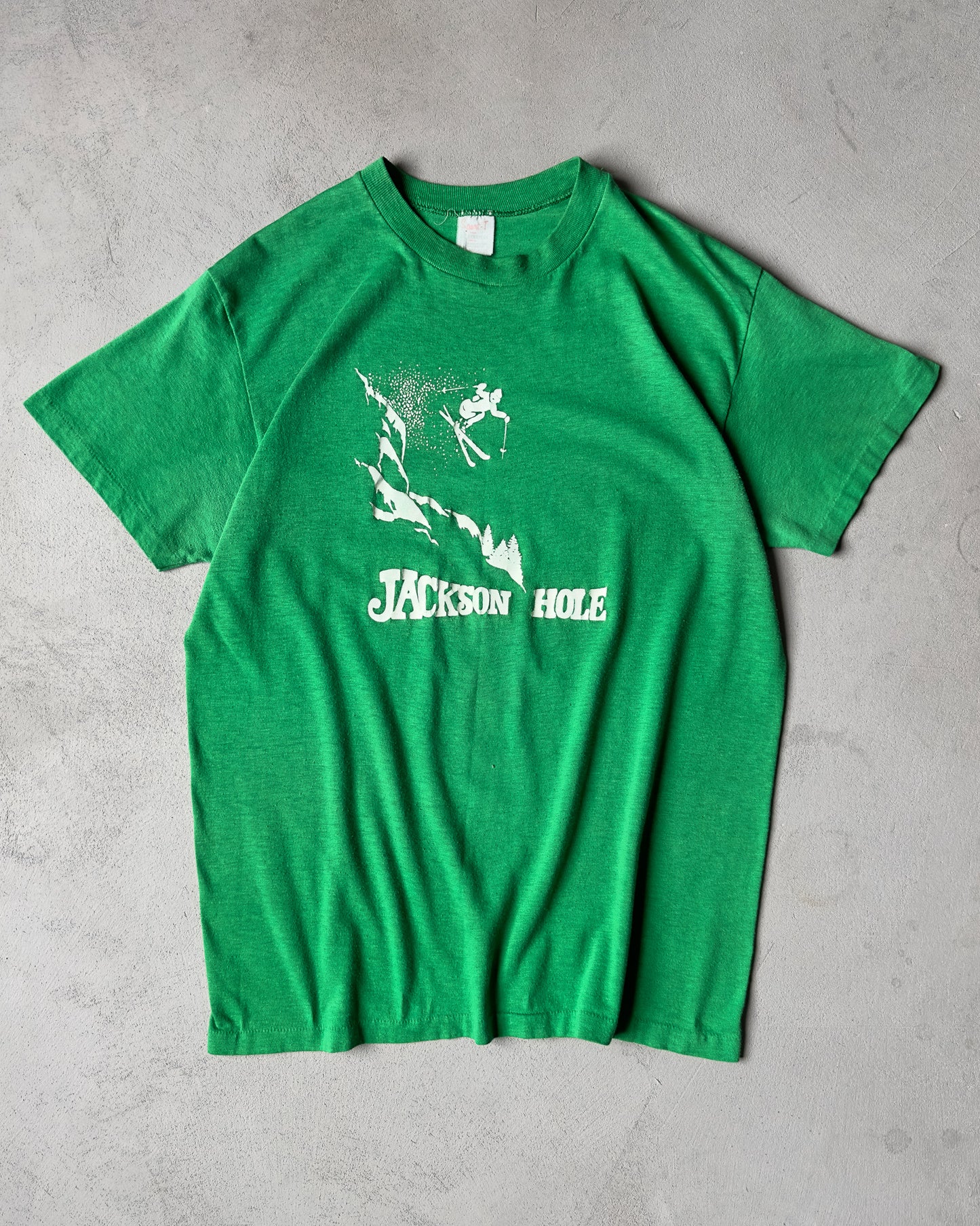 1980s - Green Jackson Hole T-Shirt - M