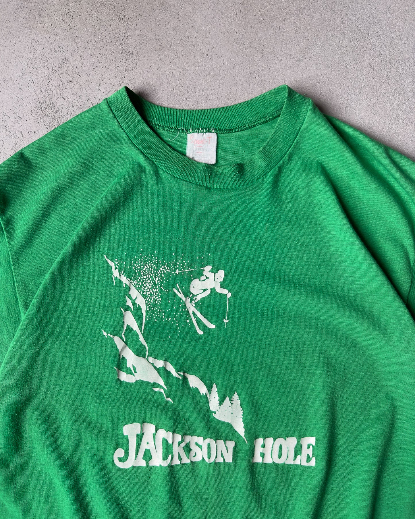 1980s - Green Jackson Hole T-Shirt - M