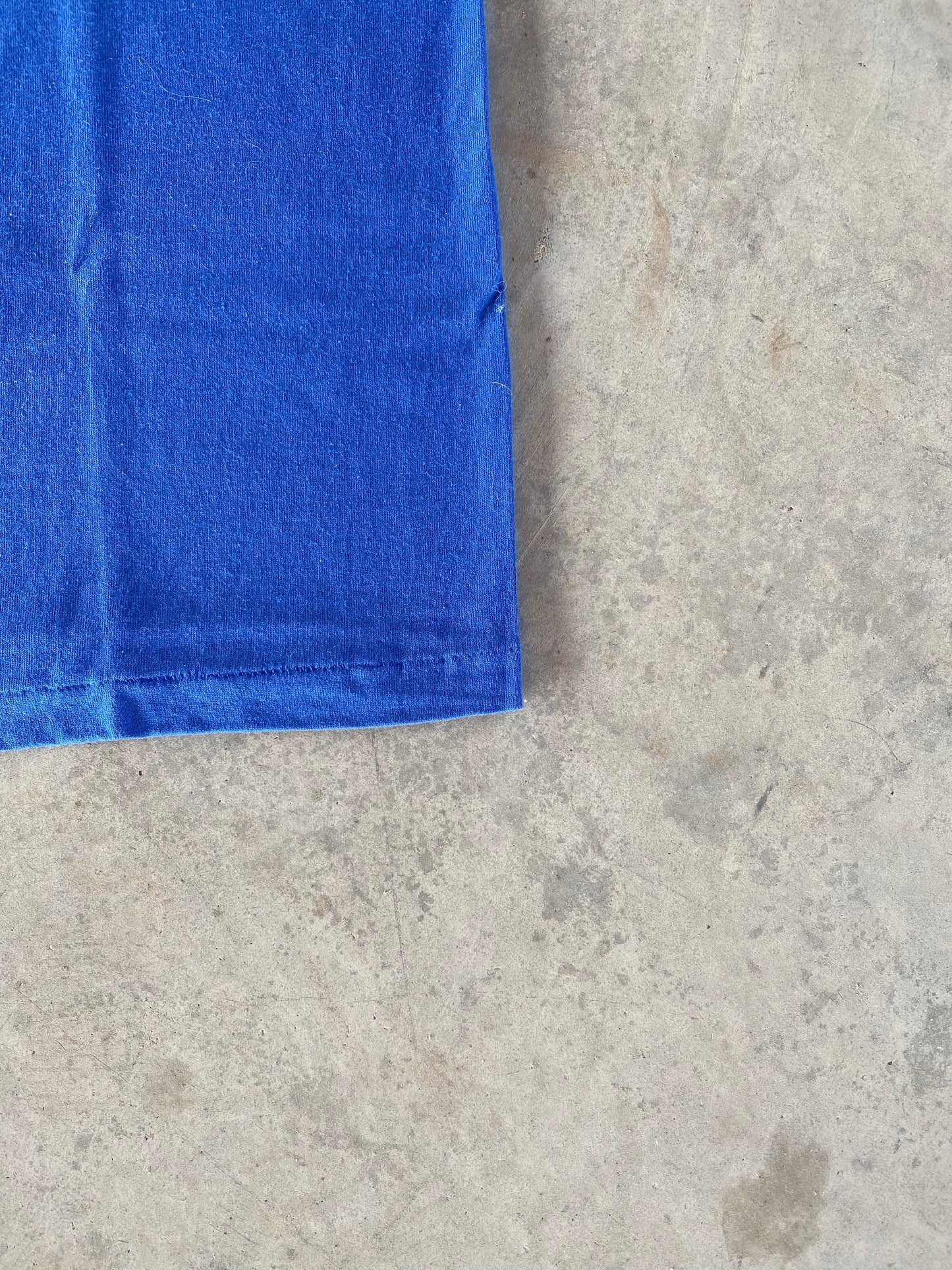 1990s - Blue "Marathon" New Balance T-Shirt - L