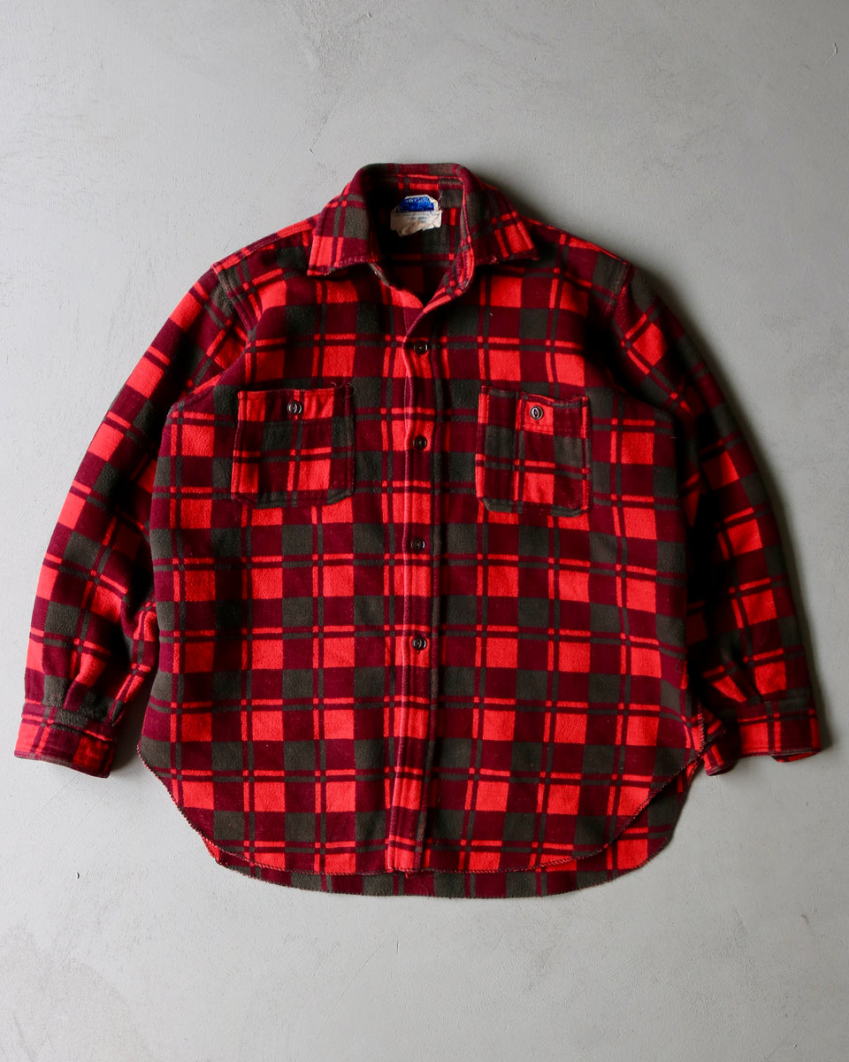 60s harper Printed Flannel Shirts