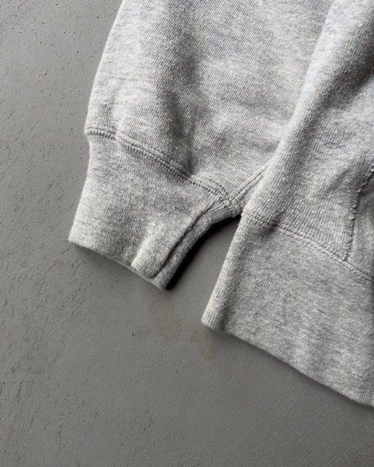 1990s - Heather Grey Westbrook College Crewneck - S