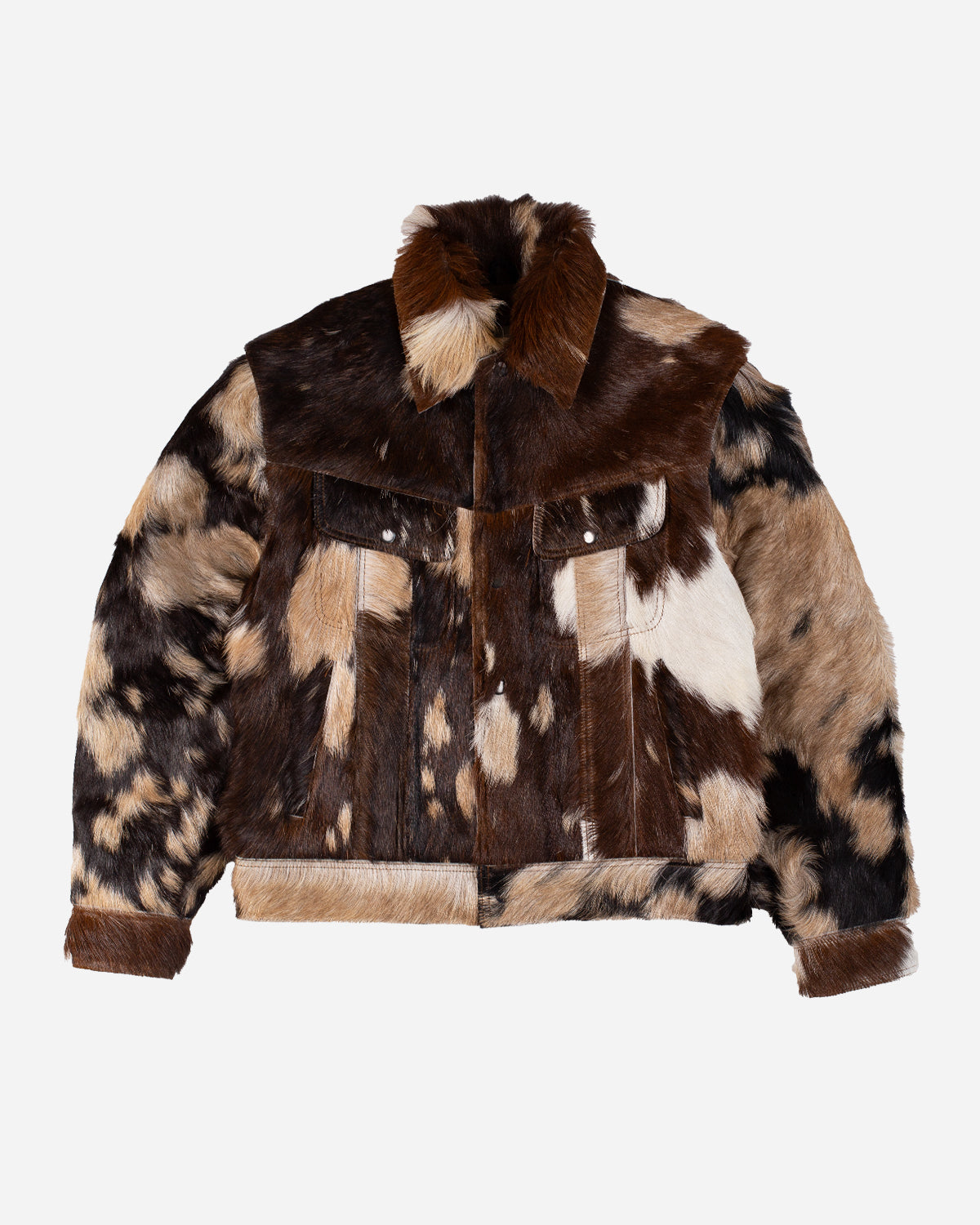 Hair-On Drover Jacket - XS