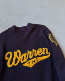 1970s - Purple Warren Letterman Cardigan - 38