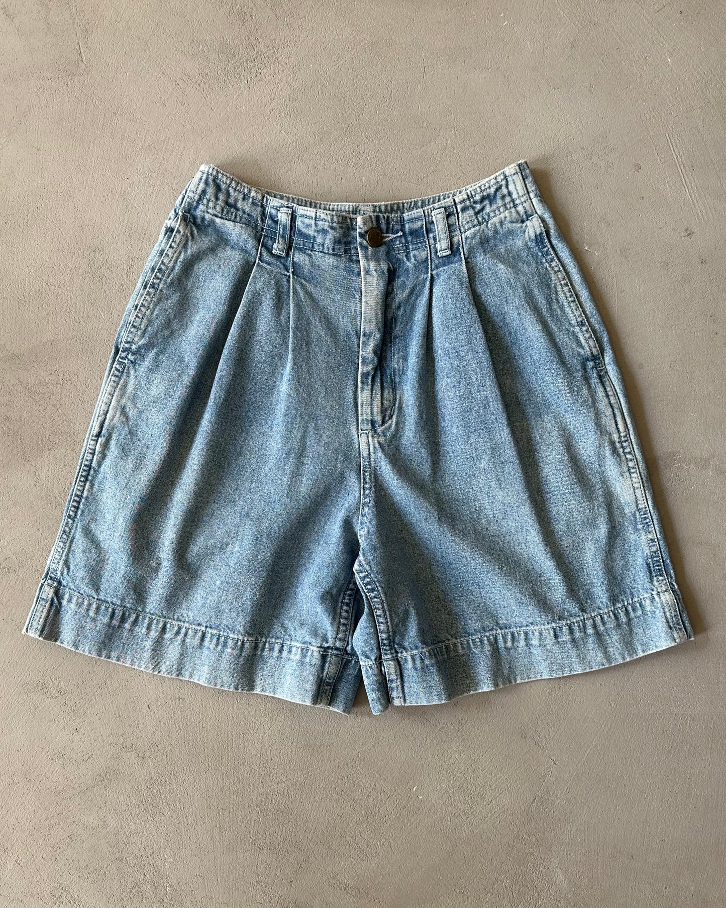 1990s - Blue Woman's Pleated Jhorts - 25