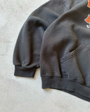 1990s - Black Indiana Russell Hoodie - L