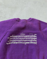 1980s - Purple Mozart Crewneck - S