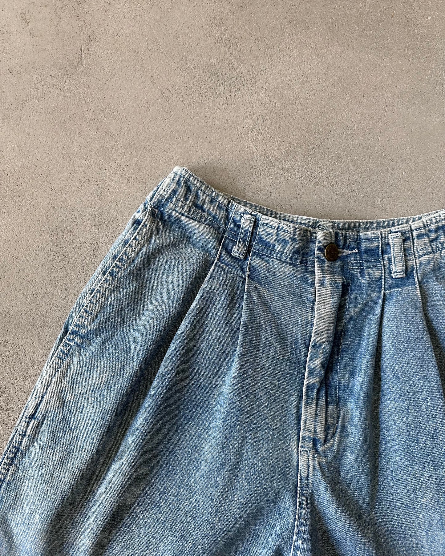 1990s - Blue Woman's Pleated Jhorts - 25