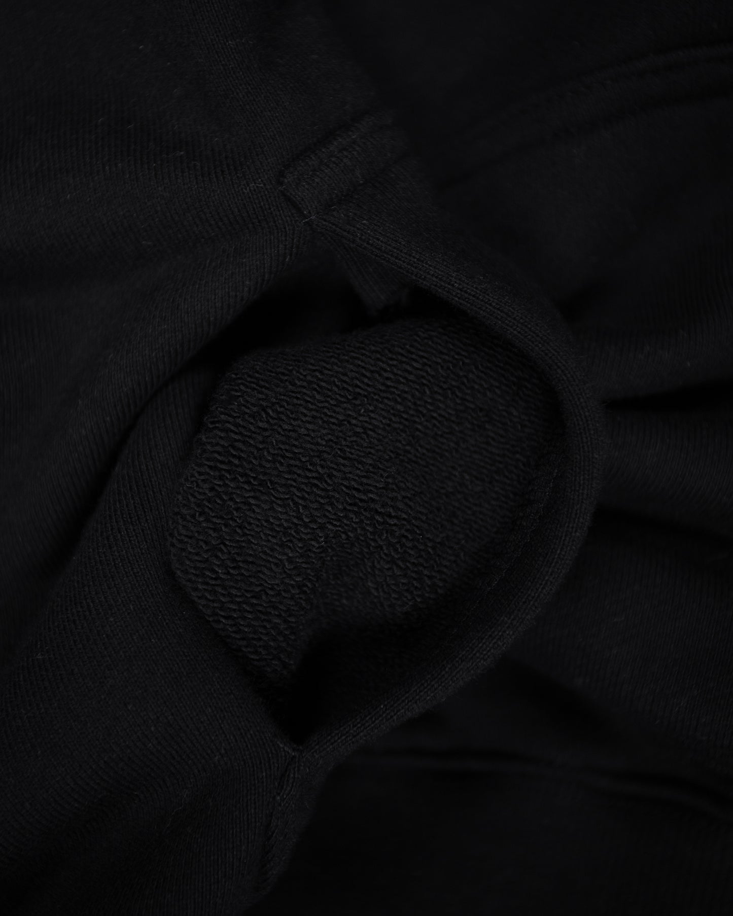 Thermal Lined Hoodie - Black