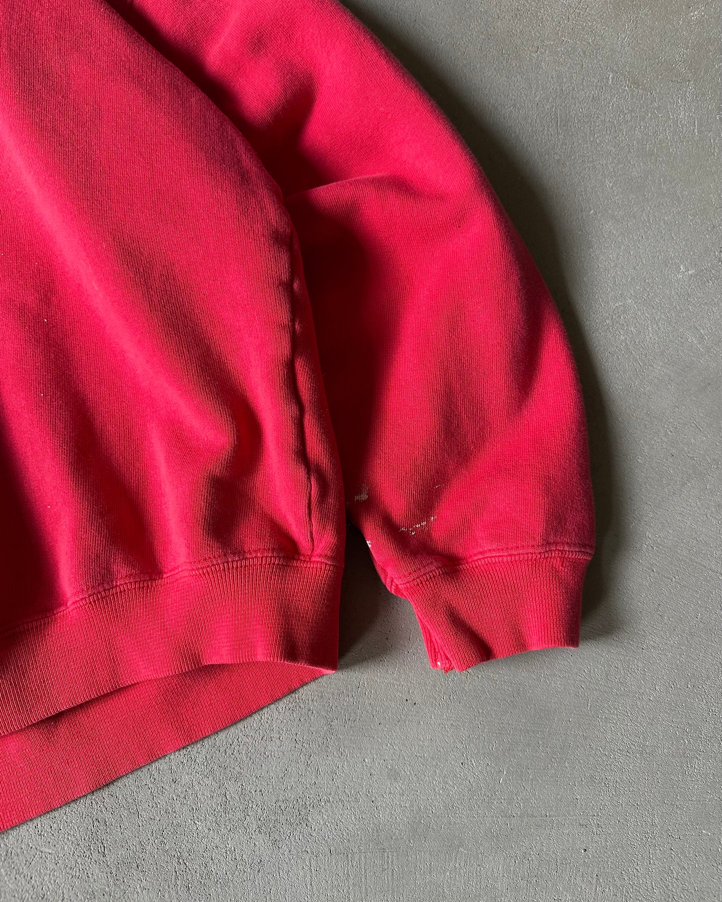 1990s - Red Burberrys' Crewneck - (W)S