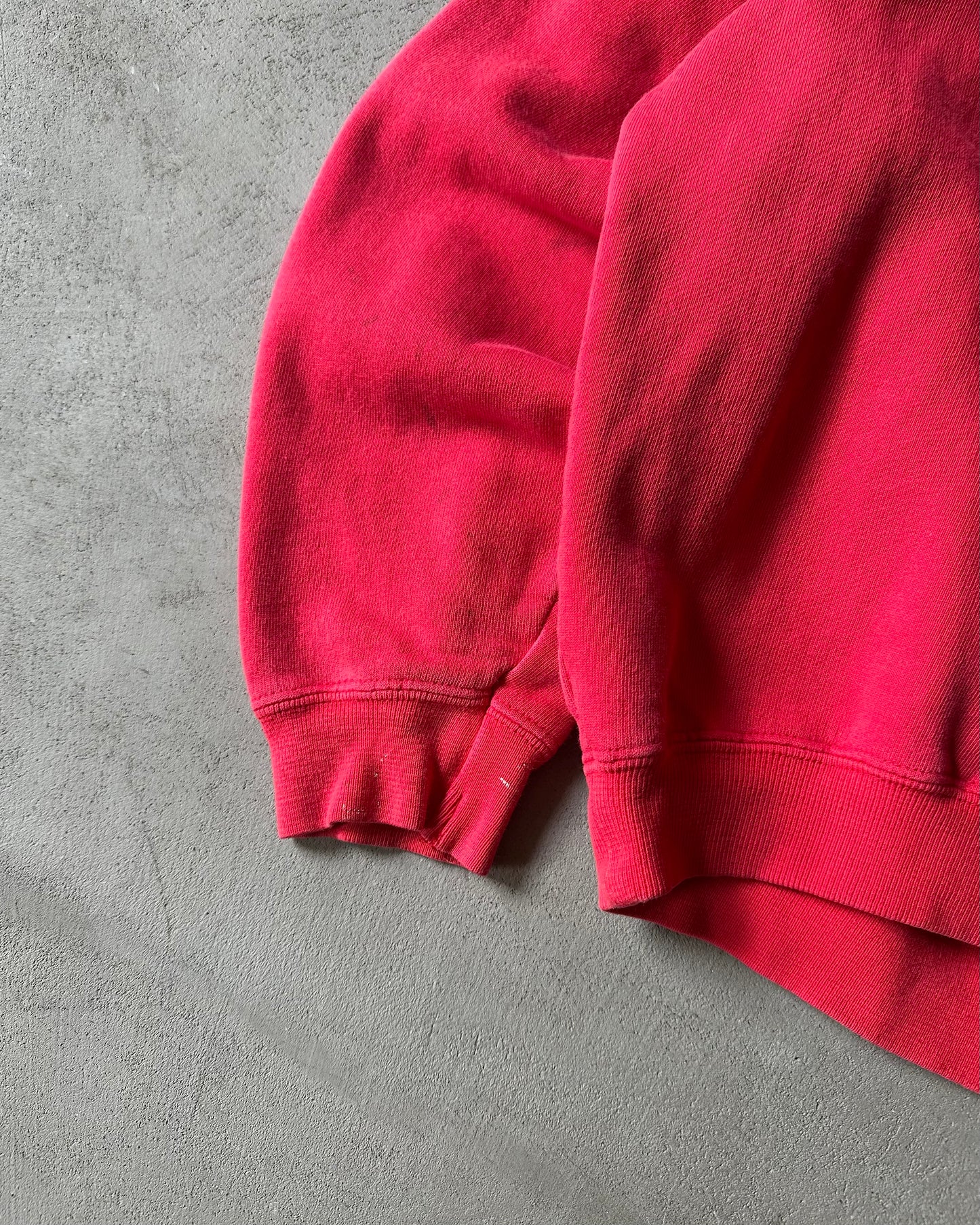 1990s - Red Burberrys' Crewneck - (W)S