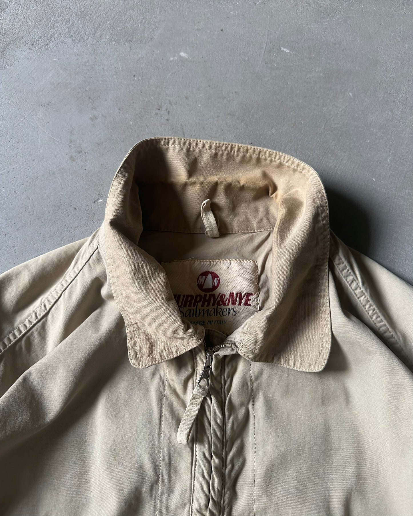 1990s - Beige Utility Jacket - XL