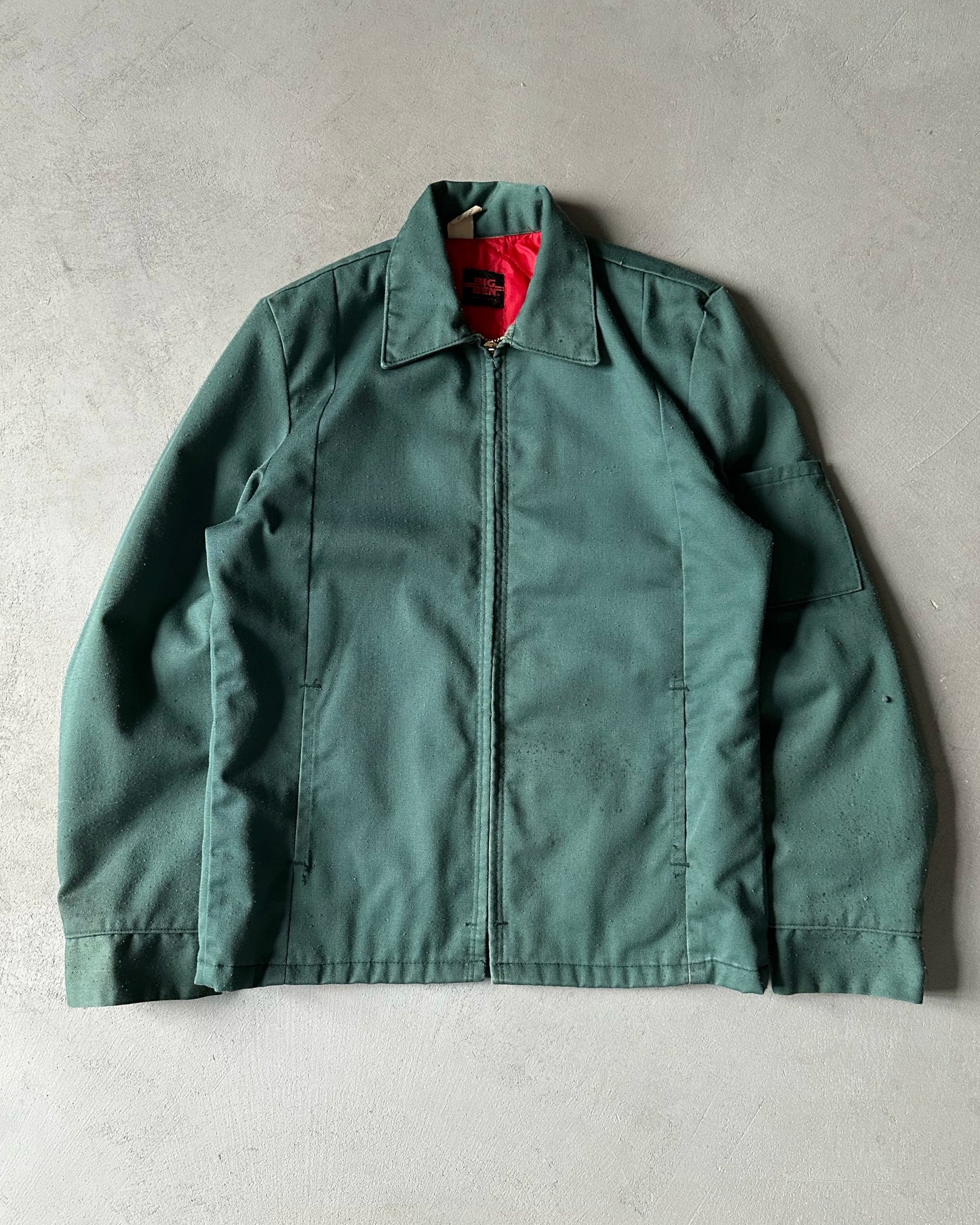 1980s - Green Work Jacket - S