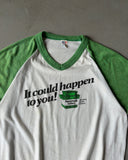 1980s - White/Green "It Could Happen To You" T-Shirt - M