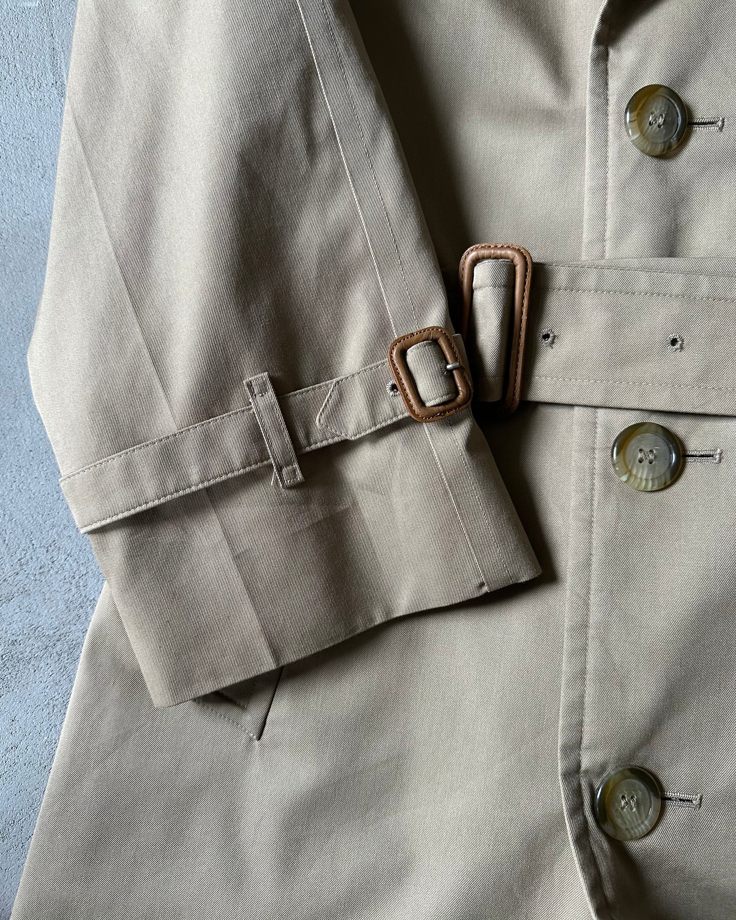 Années 1980 - Trench-coat Burberrys' Beige - T40