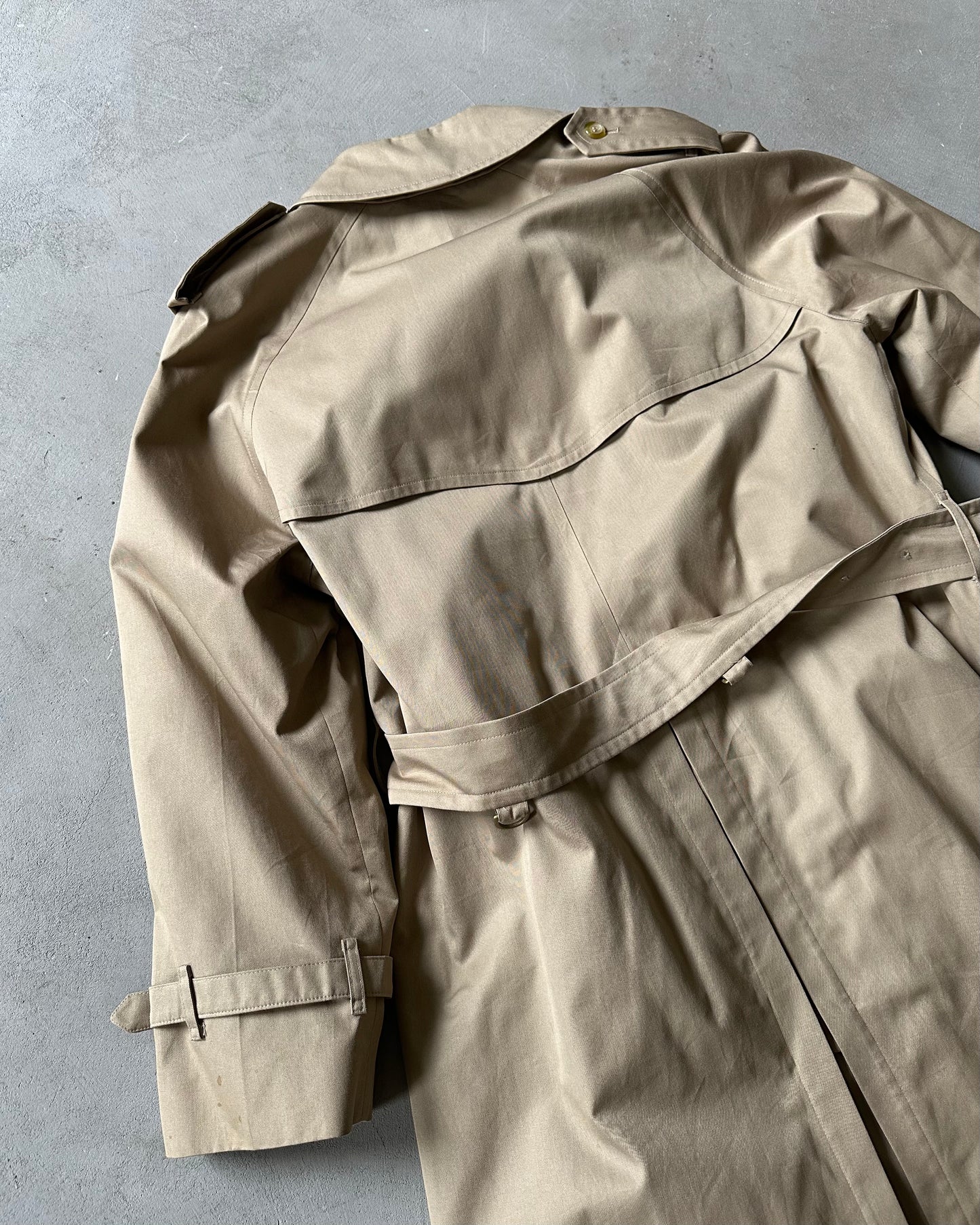 Années 1980 - Trench-coat Burberrys' Beige - T40