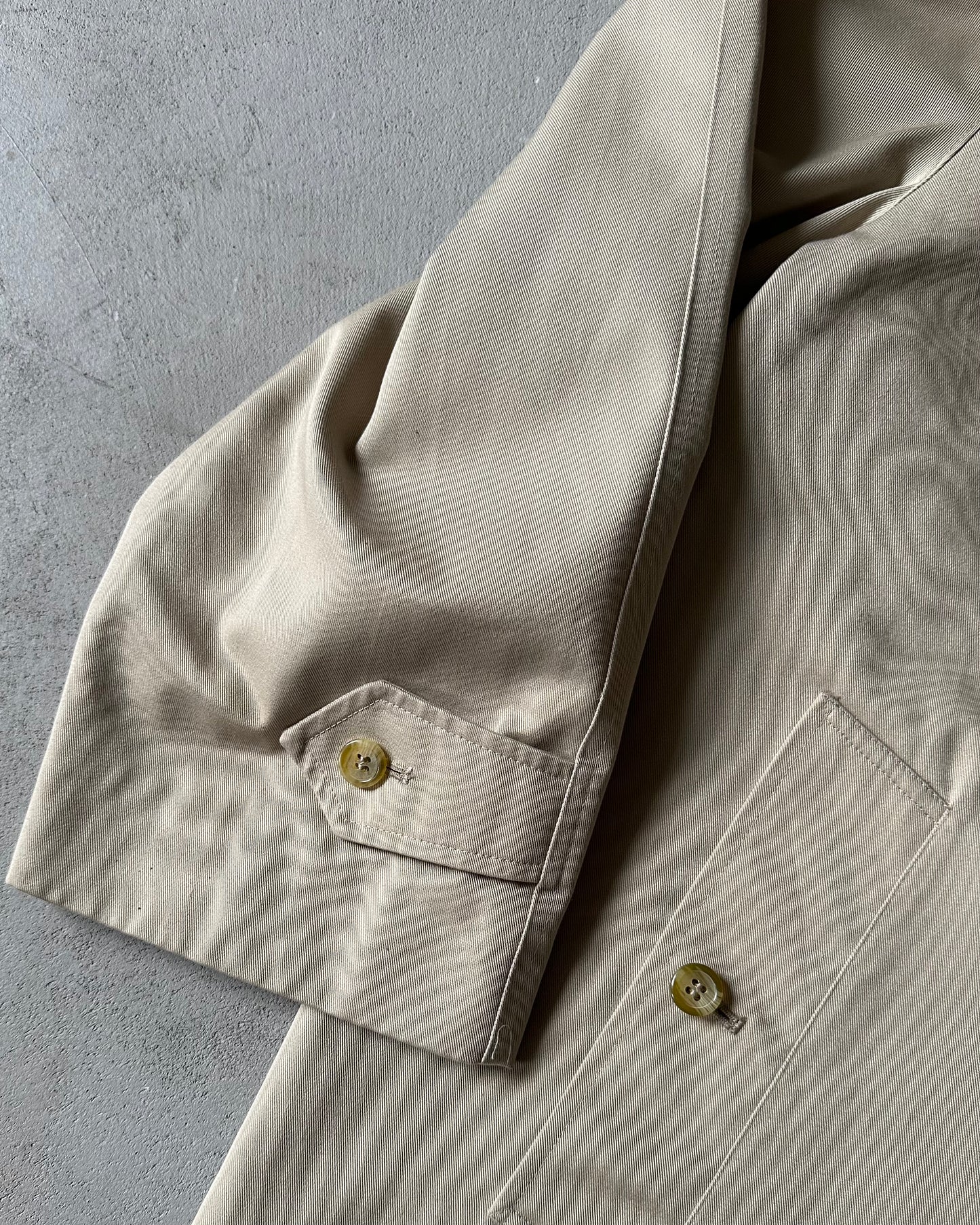 1990s - Beige Burberrys' Coat - 40(Short)