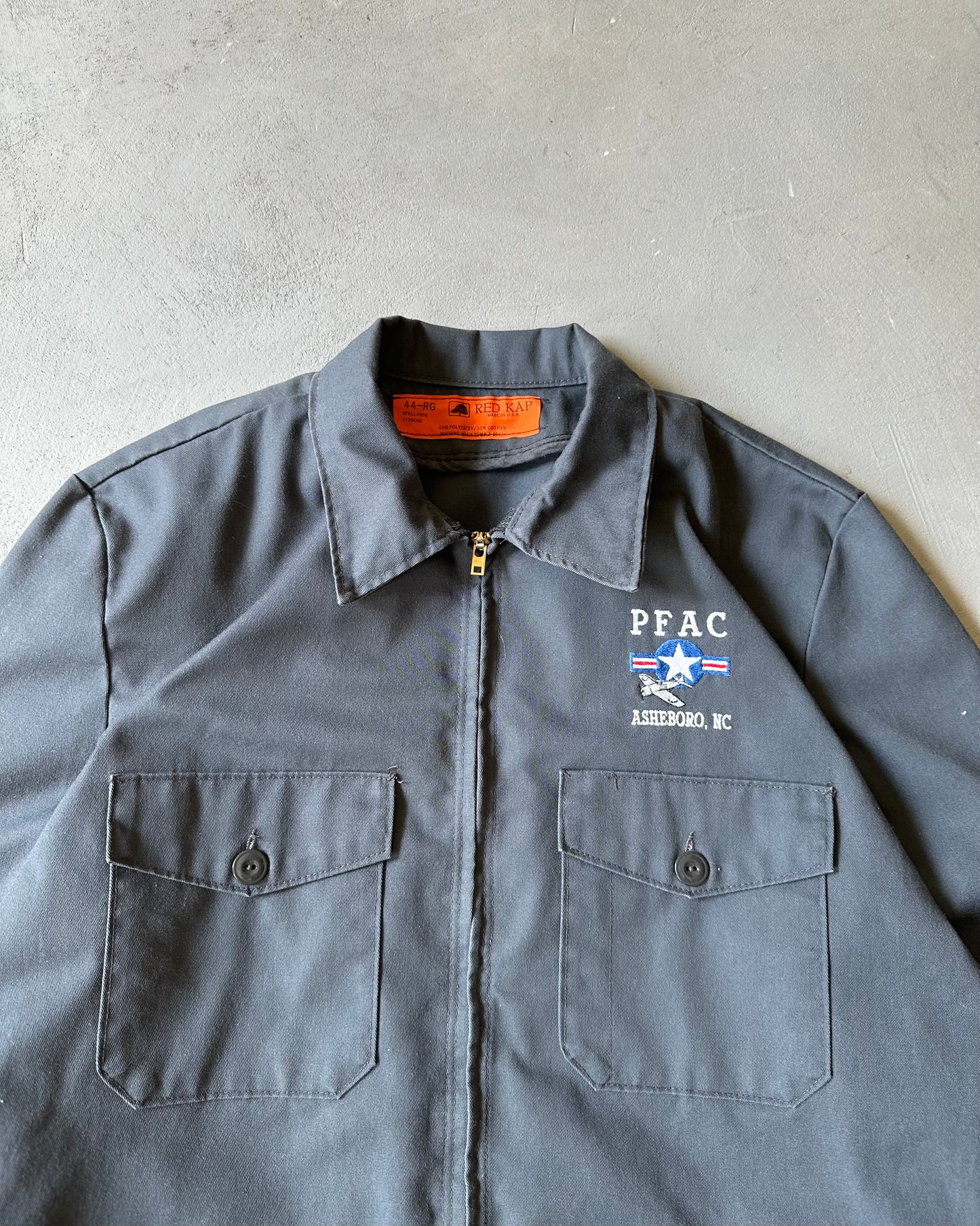 1980s - Charcoal PFAC Light Work Jacket - M