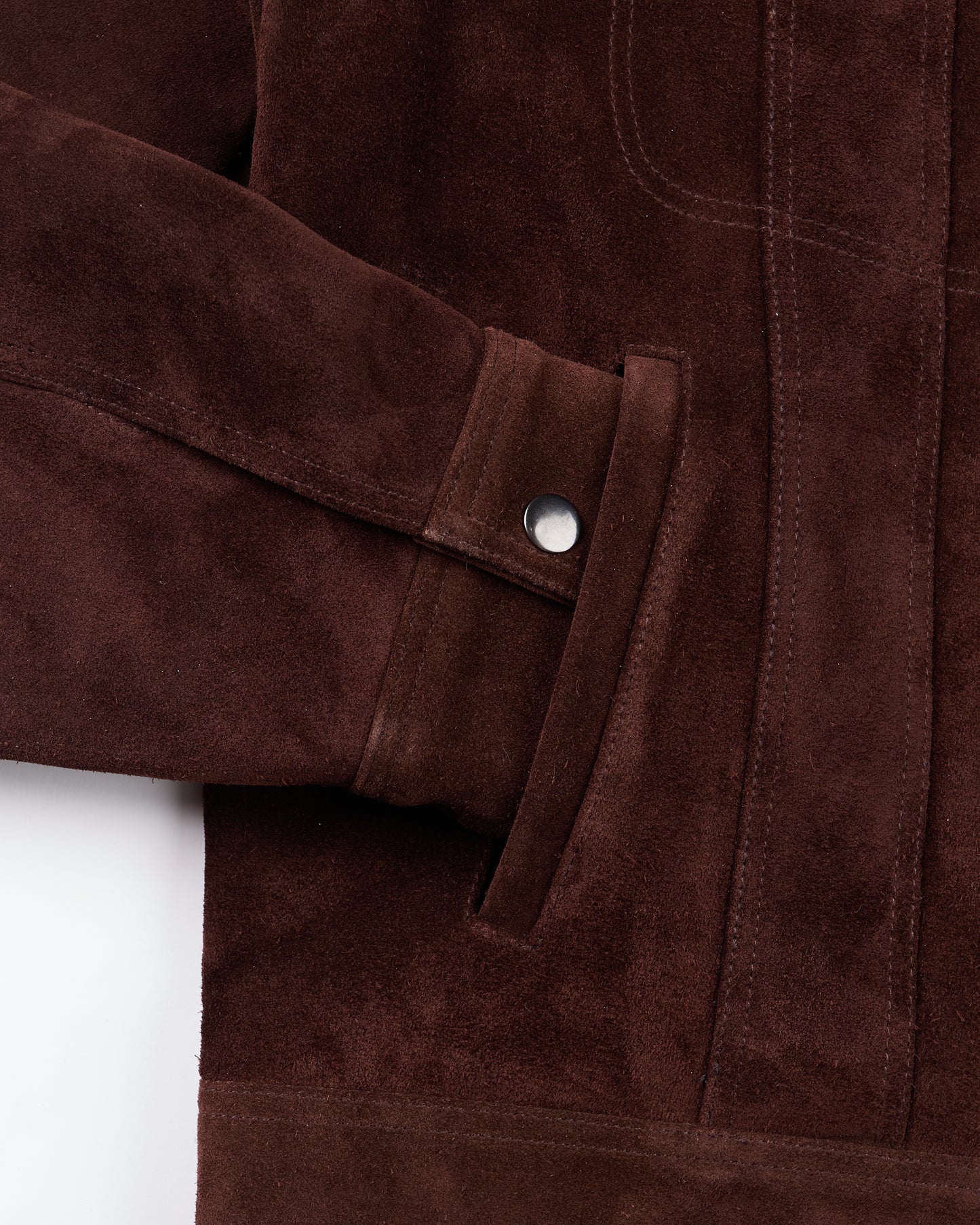 Suede Drover Jacket