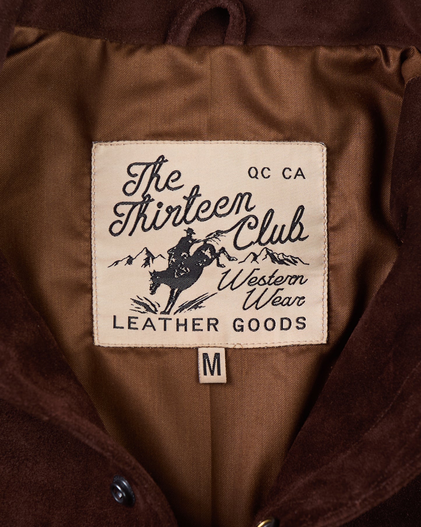 Suede Drover Jacket