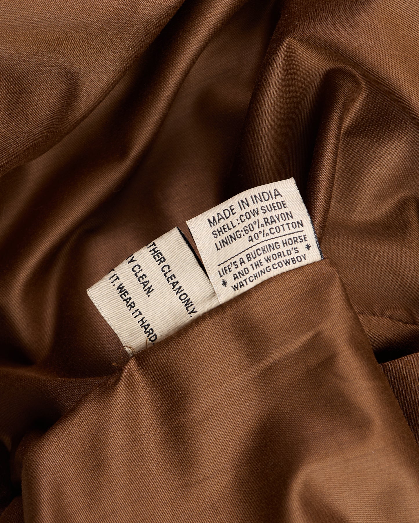 Suede Drover Jacket