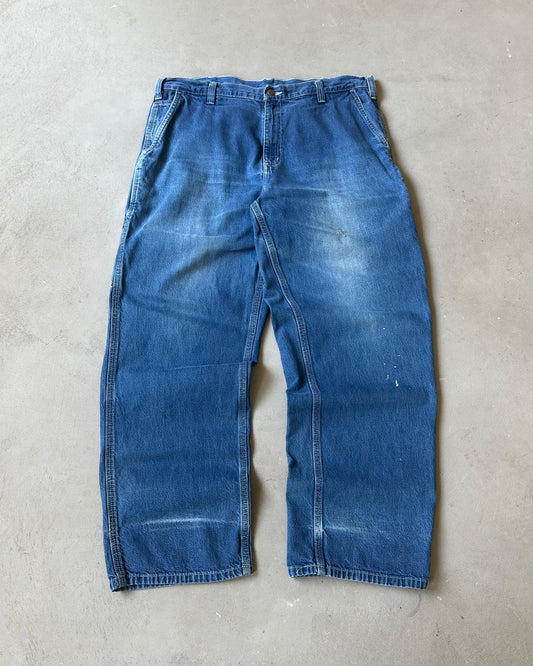 2000s - Distressed Carhartt Carpenter Jeans - 37x30