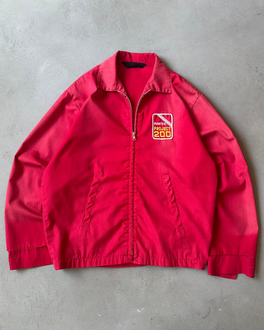1970s - Distressed Red Project 200 Light Jacket - M/L
