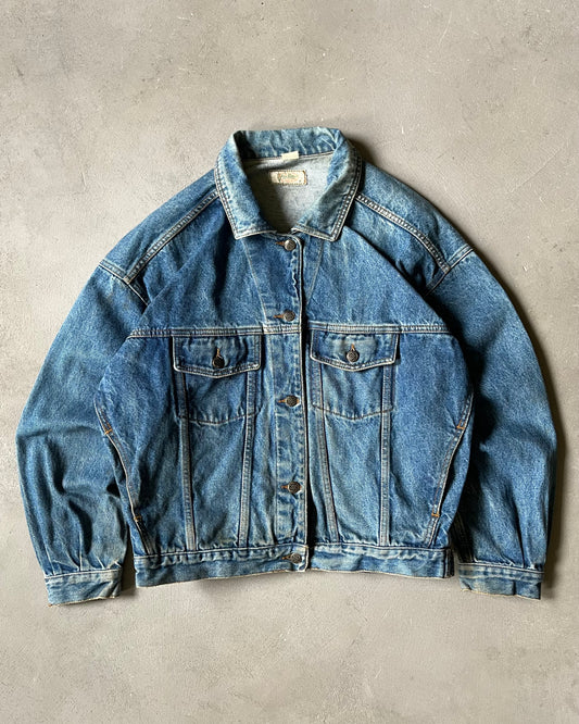1990s - Denim FrenchCore Denim Jacket - M