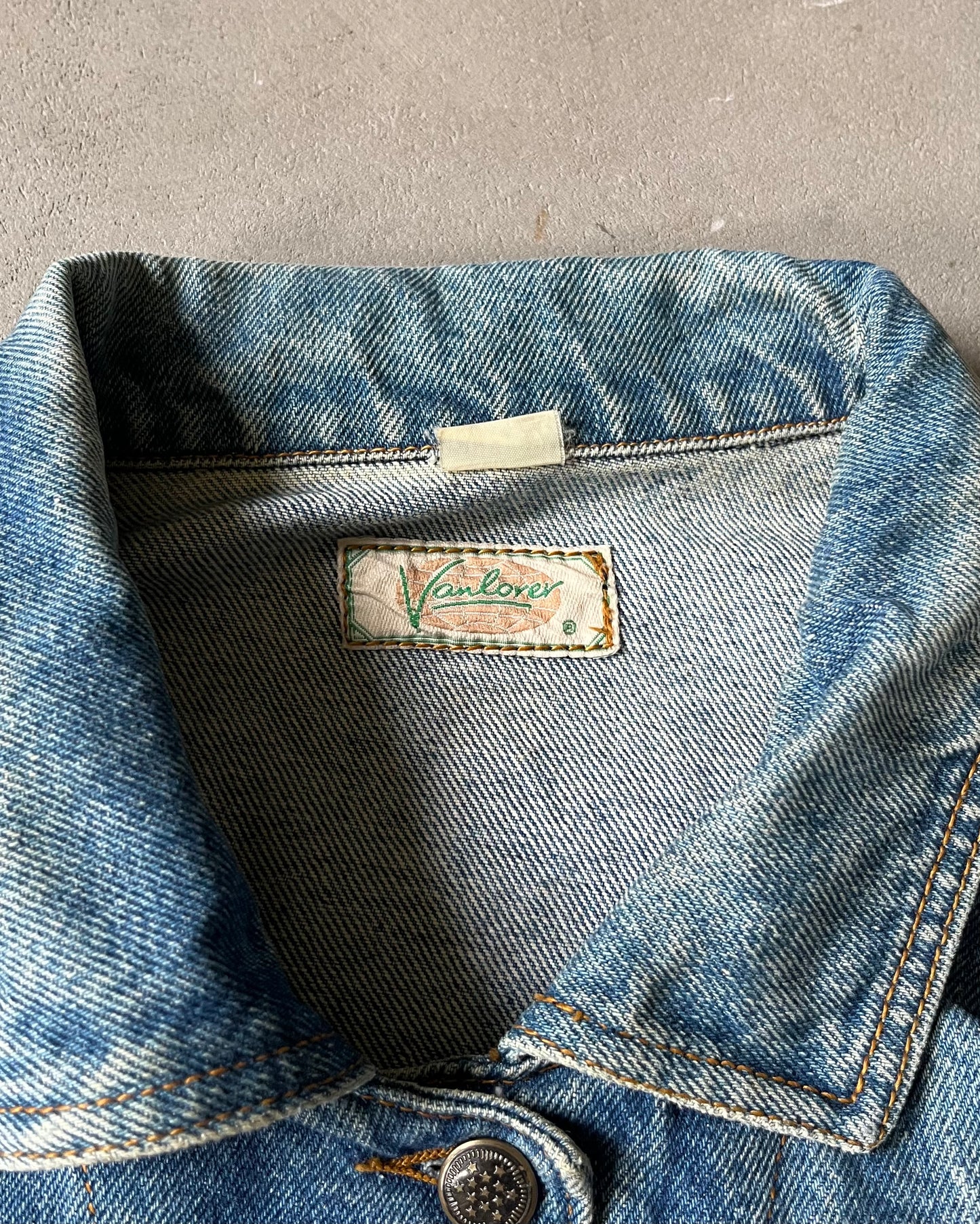 1990s - Denim FrenchCore Denim Jacket - M