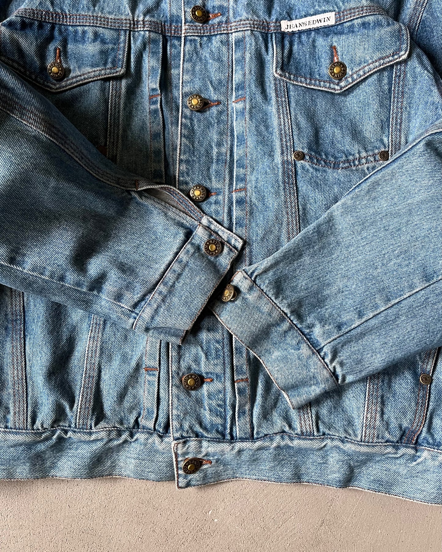 1990s - Edwin Denim Jacket - M