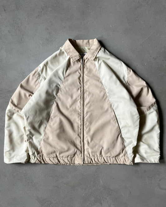 1990s - Beige Harrington Women's Jacket - (W)L
