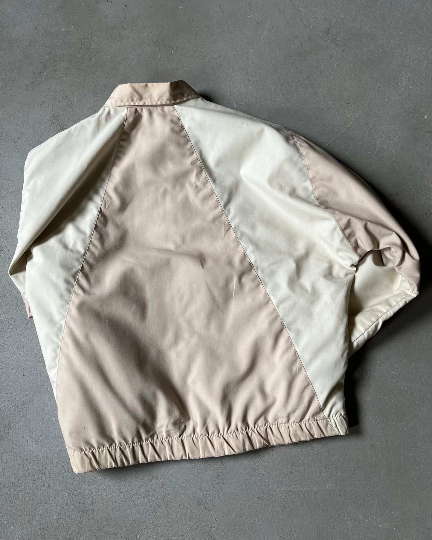 1990s - Beige Harrington Women's Jacket - (W)L