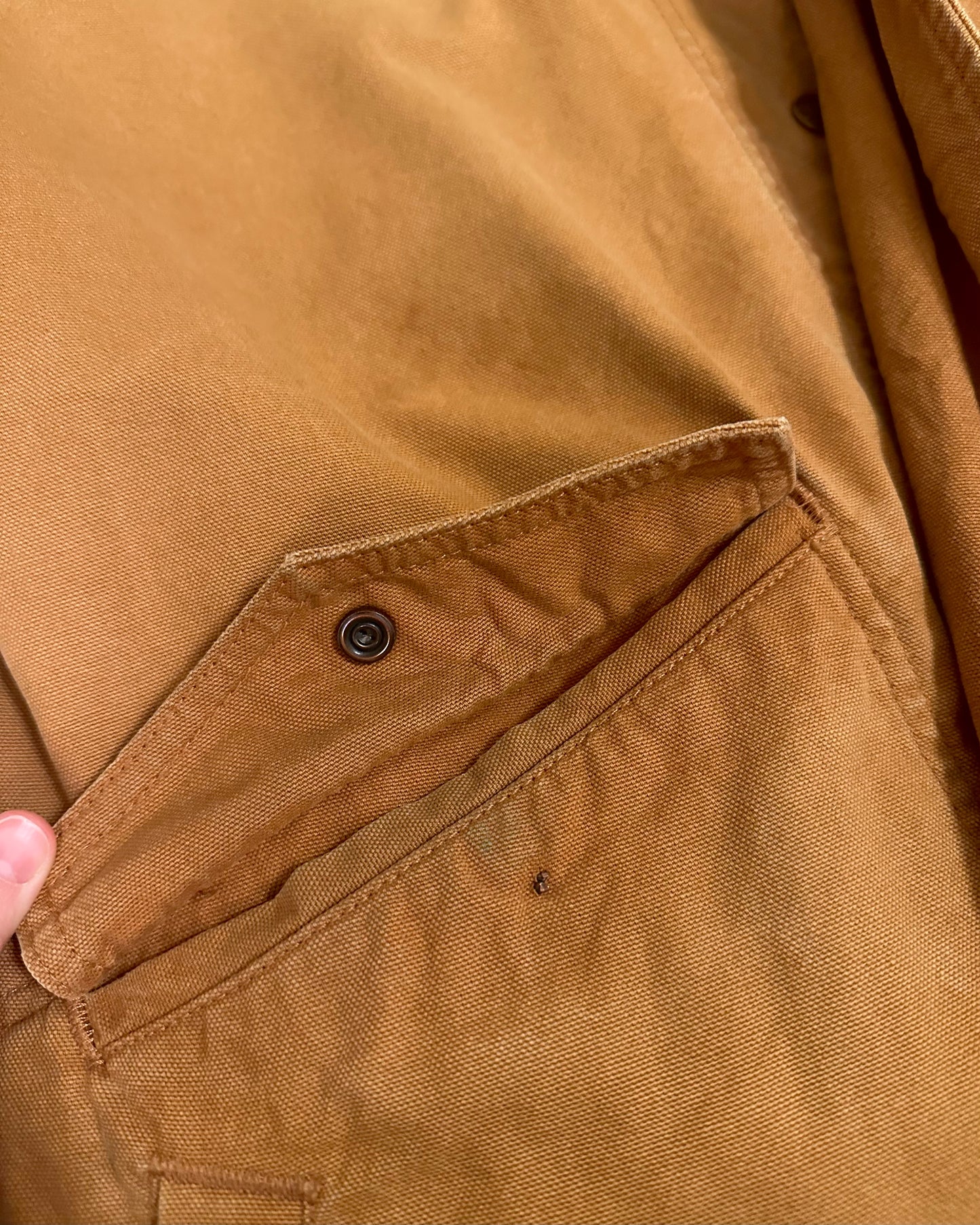 1990s - Duck L.L.Bean Women's Dust Coat - (W)S