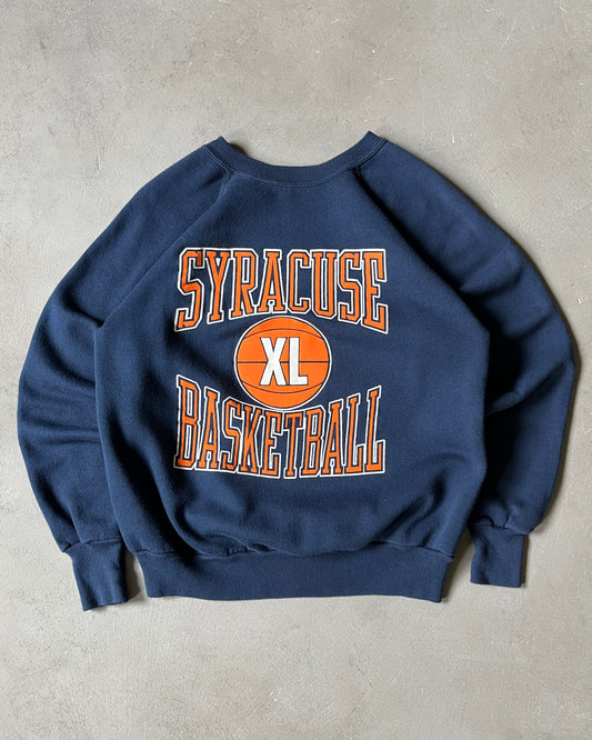 1990s - Navy Syracuse Crewneck - S/M