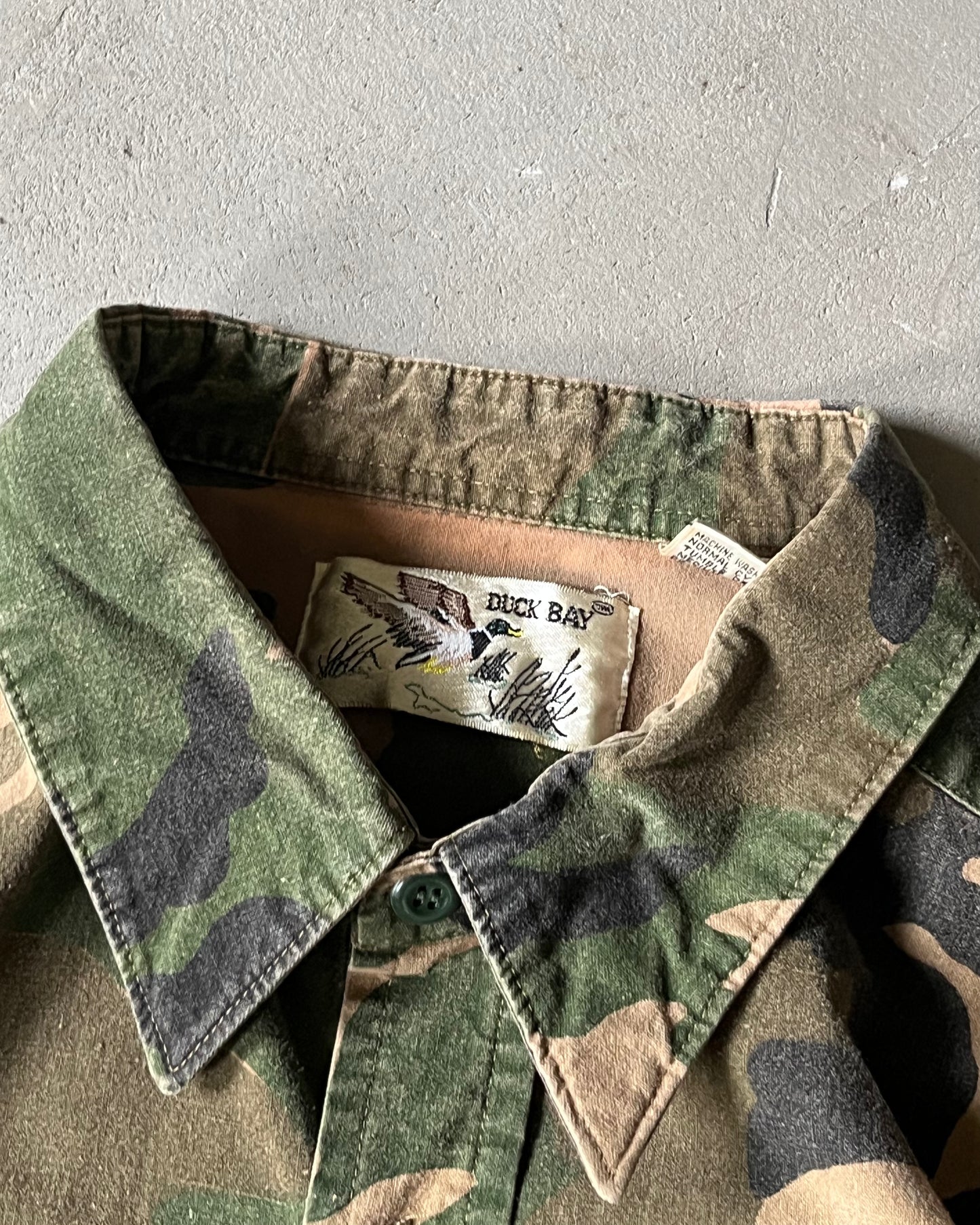 1990s - Camo Shirt - XL