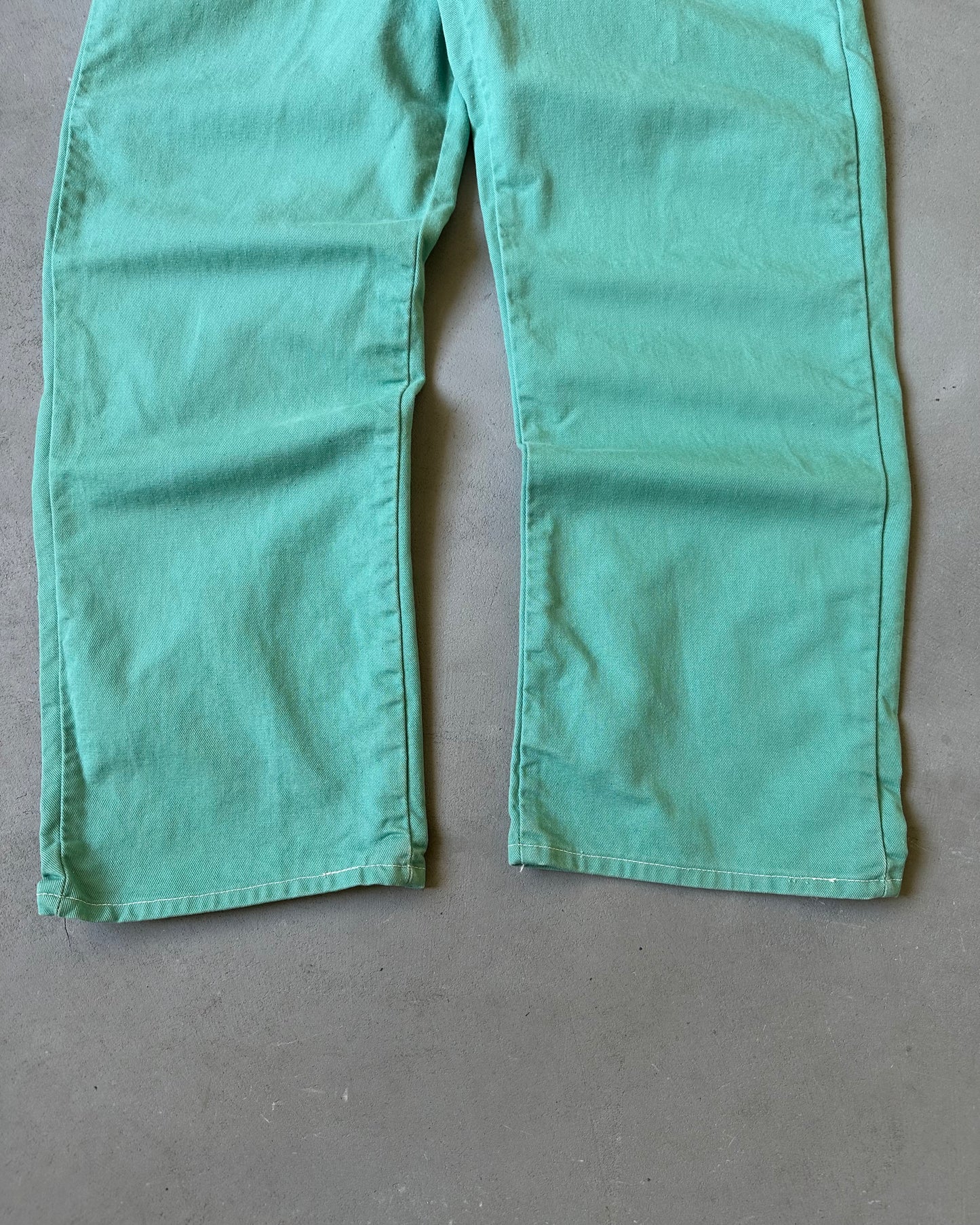 1980s - Aqua Work Pants - 34x29