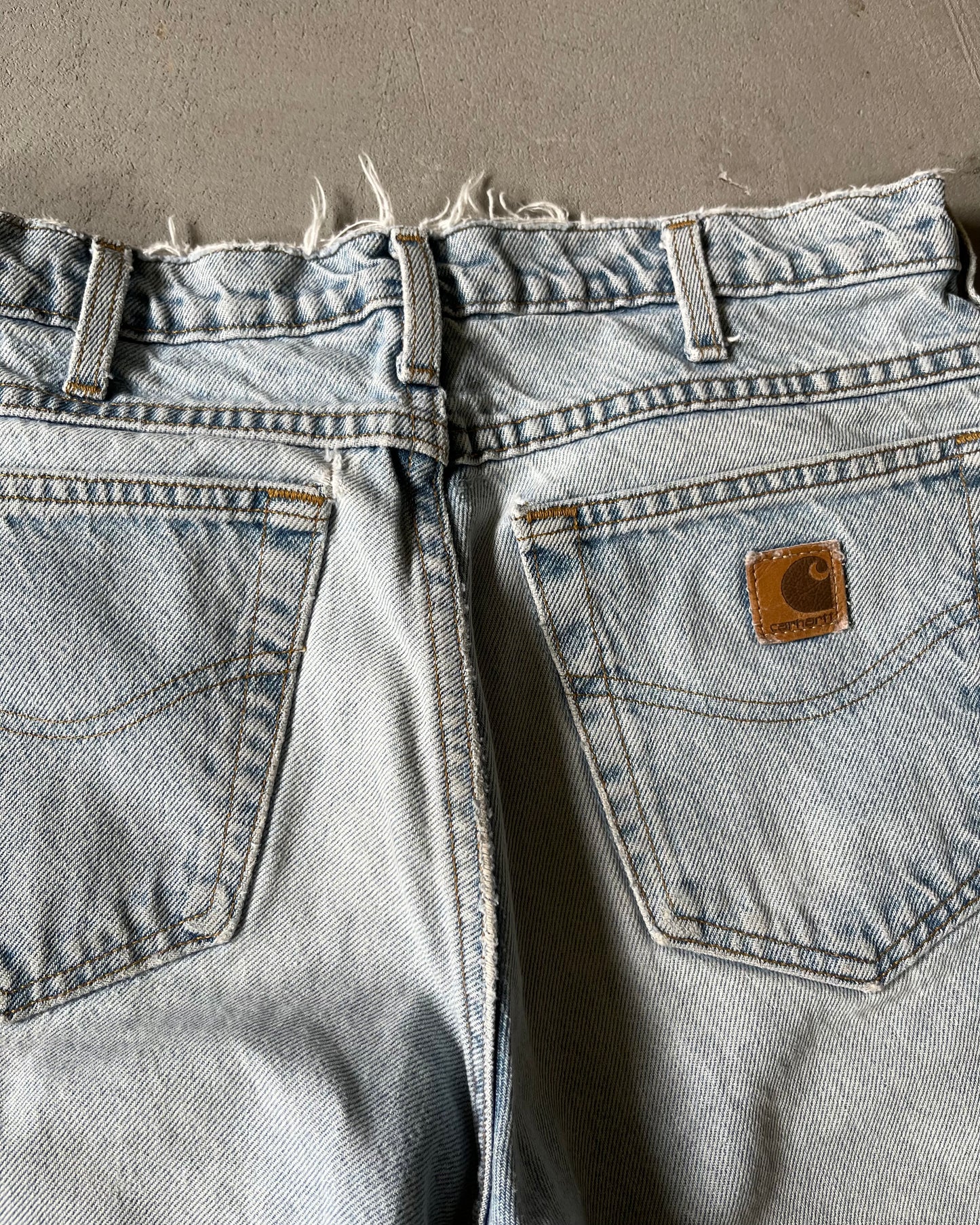 1990s - Distressed Carhartt Shorts - 30