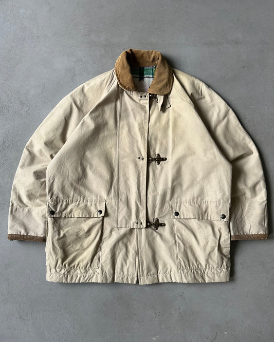 1990s - Beige Fireman Coat - M