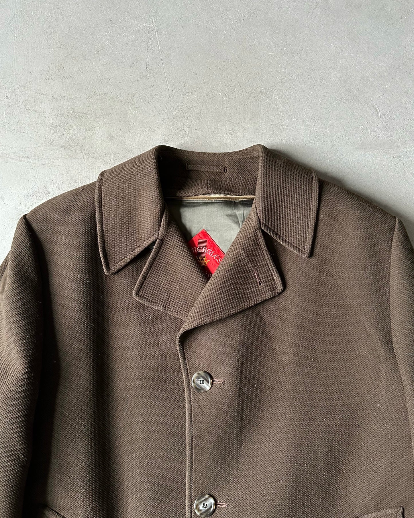 1980s - Brown Gleneagles Coat - 44