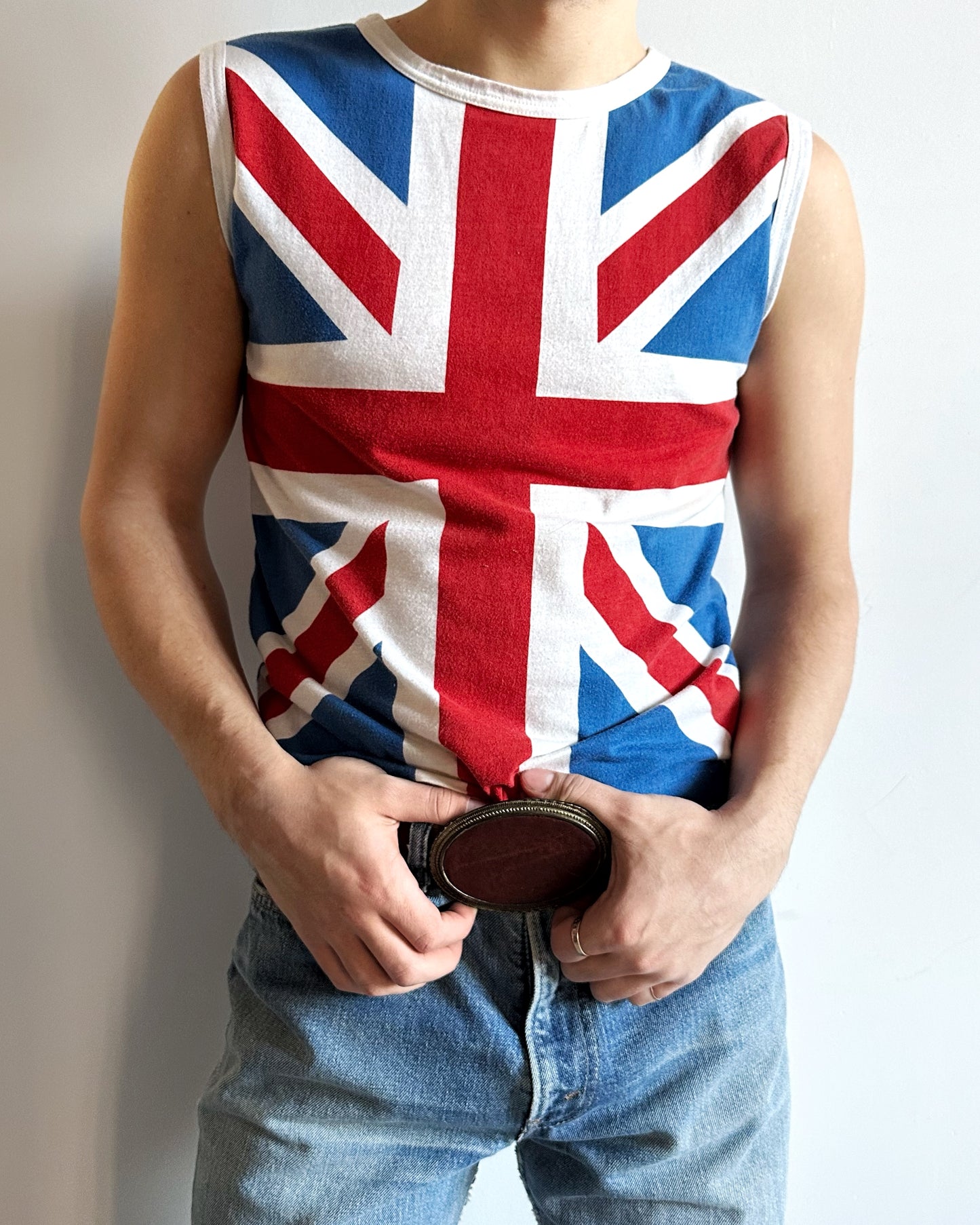 1980s - England Tank Top - M