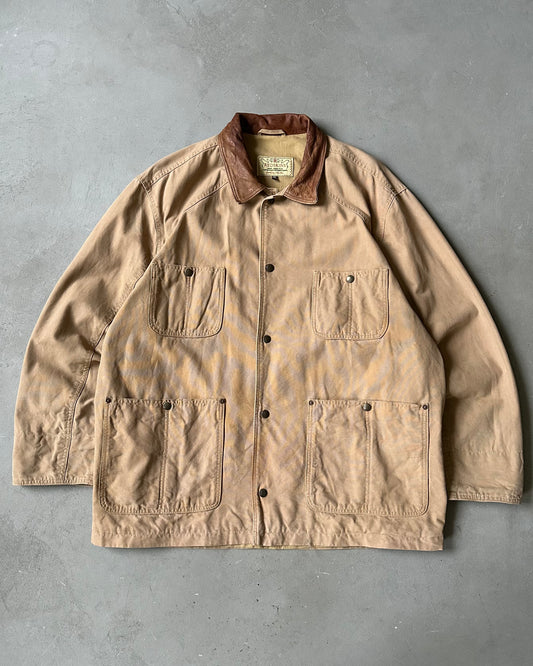 1990s - Tan Chore Jacket - XL